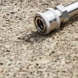 Outdoor Power Washer - Edelstahl 17 Zoll Hochdruckreiniger-Verlängerungsstange mit Schnellanschluss
