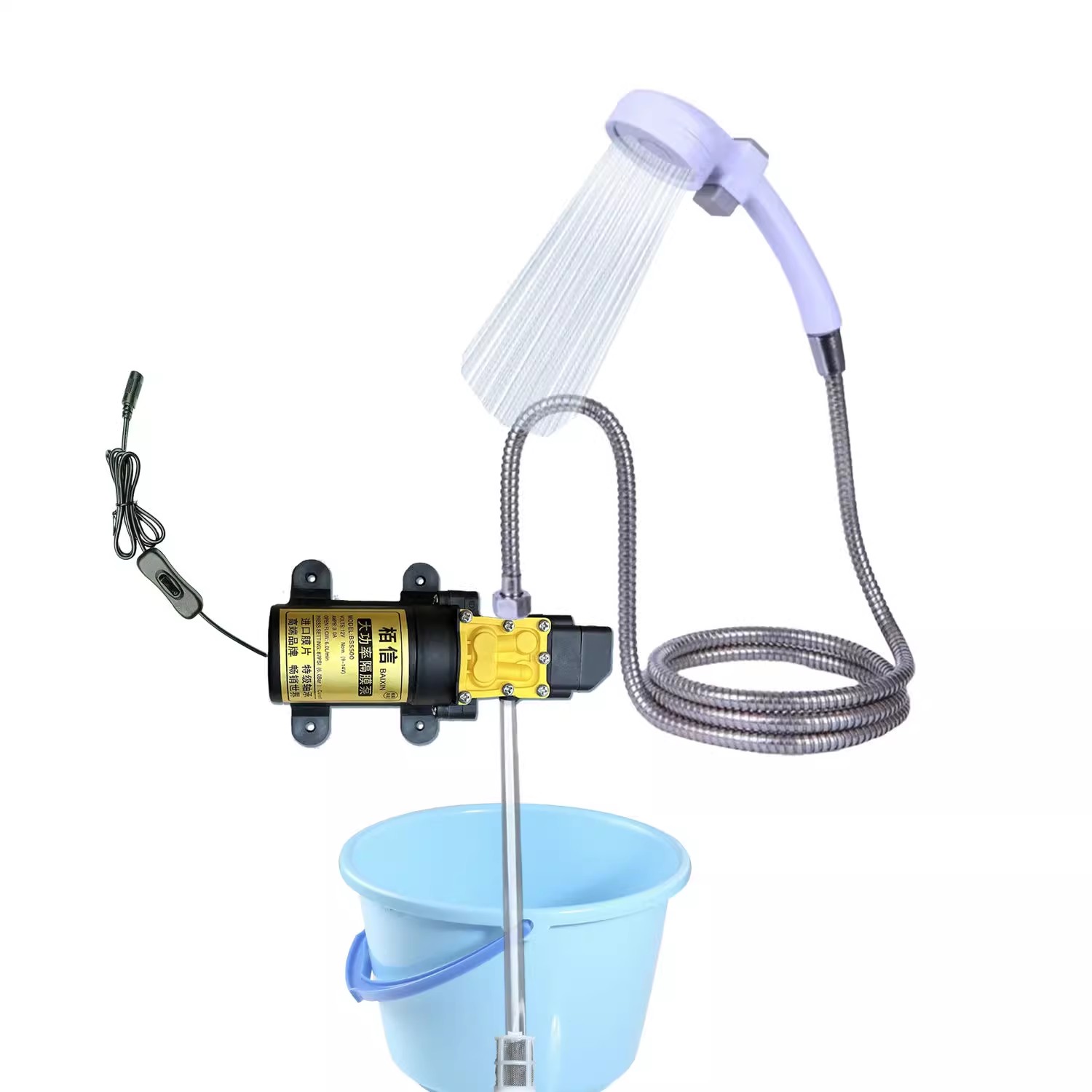 Outdoor Power Washer - 12V selbstansaugende Membranpumpe für Automobile oder