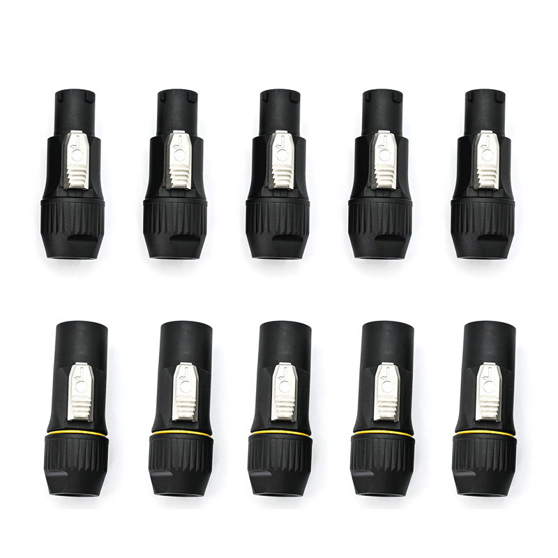 Outdoor Power Bar - 10 Stück Wasserdichter Powercon True Power