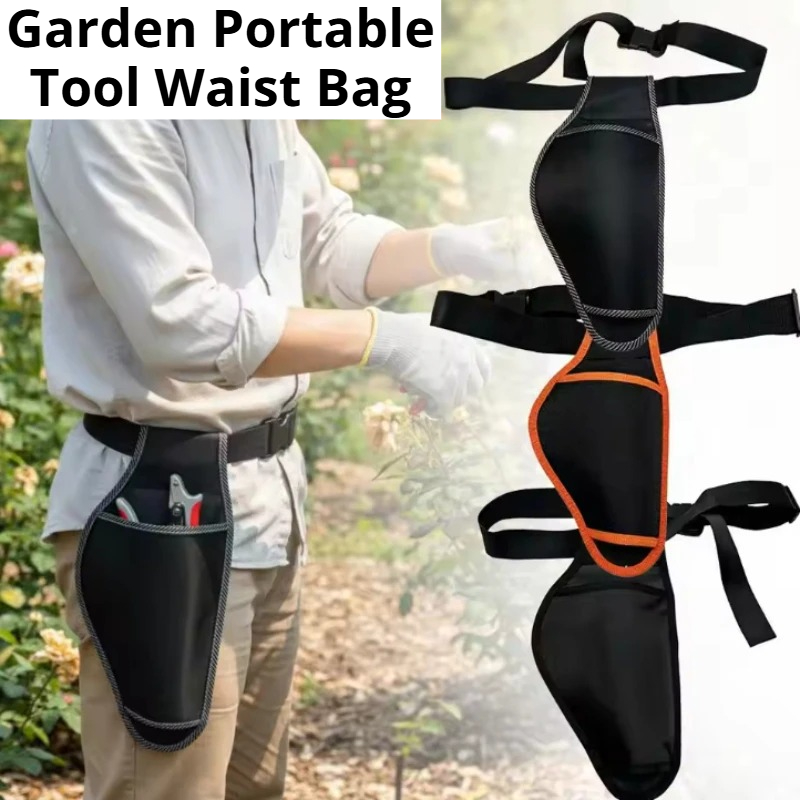 Outdoor Power Tool Storage - Garten-Elektroschere Hüfttasche mit Batteriefach und Gürtel