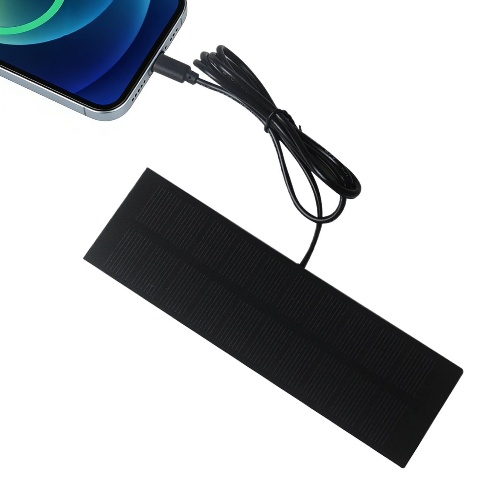 Outdoor Power Board - 5W 5V Solarpanel-Ladegerät mit Typ-C-Ausgang, Notstromsystem,