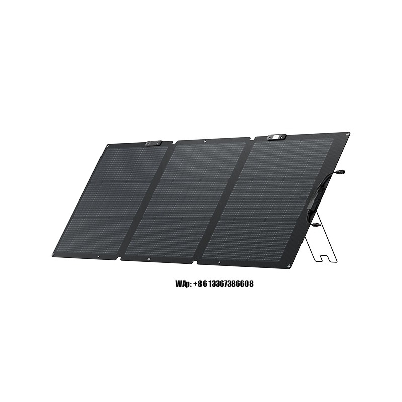 Outdoor Power Board - 160 W Solarpanel für Ecoflow-Batterie, tragbar,
