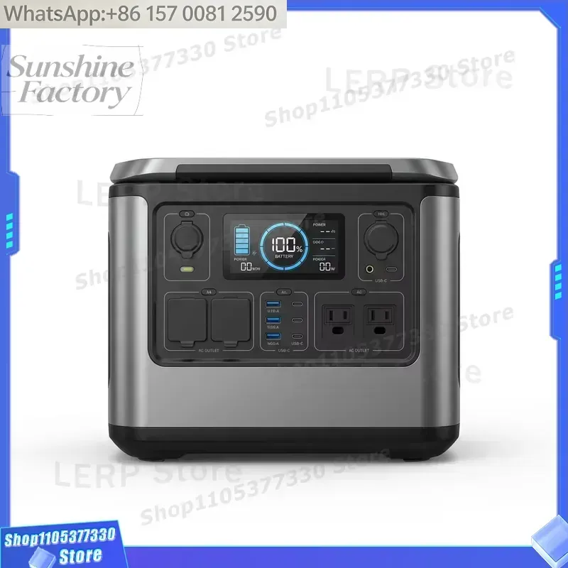 Outdoor Power Tool Storage - Hochwertige tragbare Powerstation, Solargenerator, tragbare Lithium-Batterie,