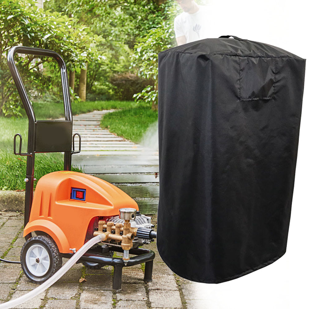 Outdoor Power Washer - Schwarze 420D Oxford wasserdichte Hochdruckreiniger-Abdeckung mit