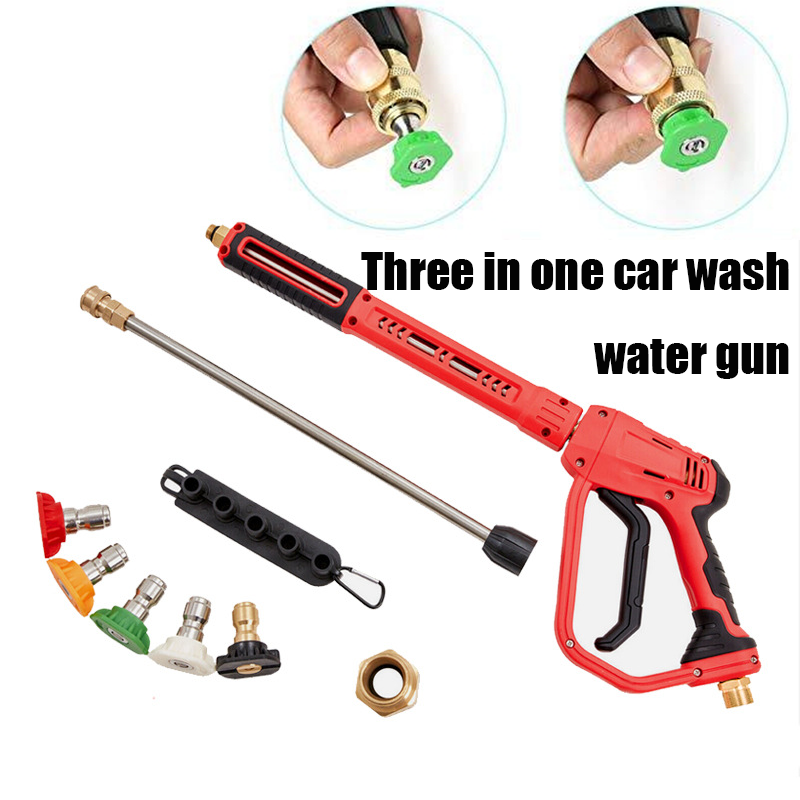 Power Washer Gun Replacement - Hochdruckreiniger-Pistole, 4000 PSI, 5 Düsenspitzen, Hochdruckreiniger-Spritzpistole