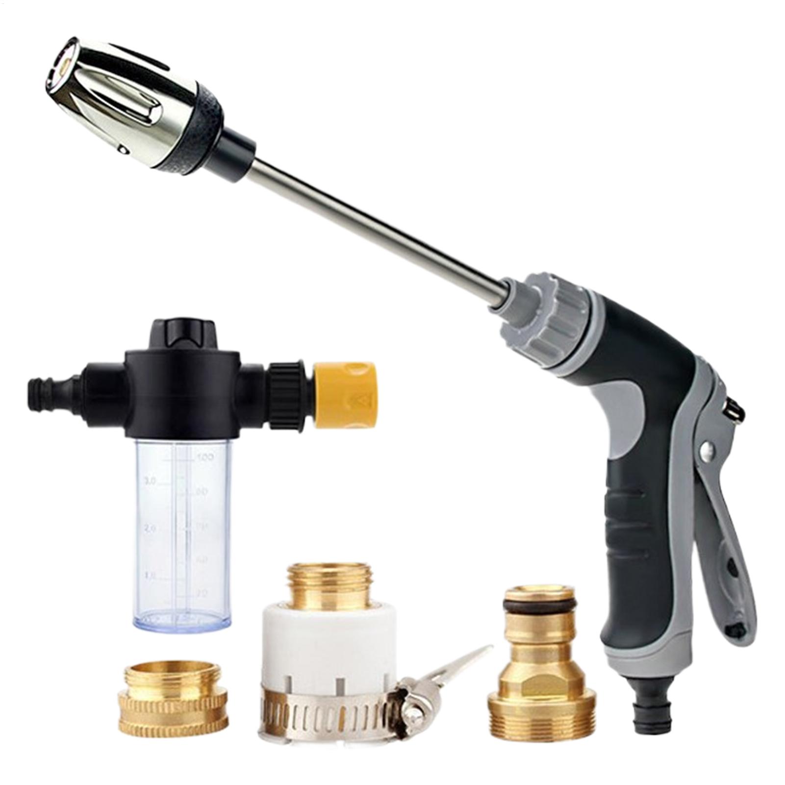 Outdoor Power Washer - Professionelle Garten-Wassersprühpistole Hochdruck-Reinigungsstab mit Verstellbarer Düse