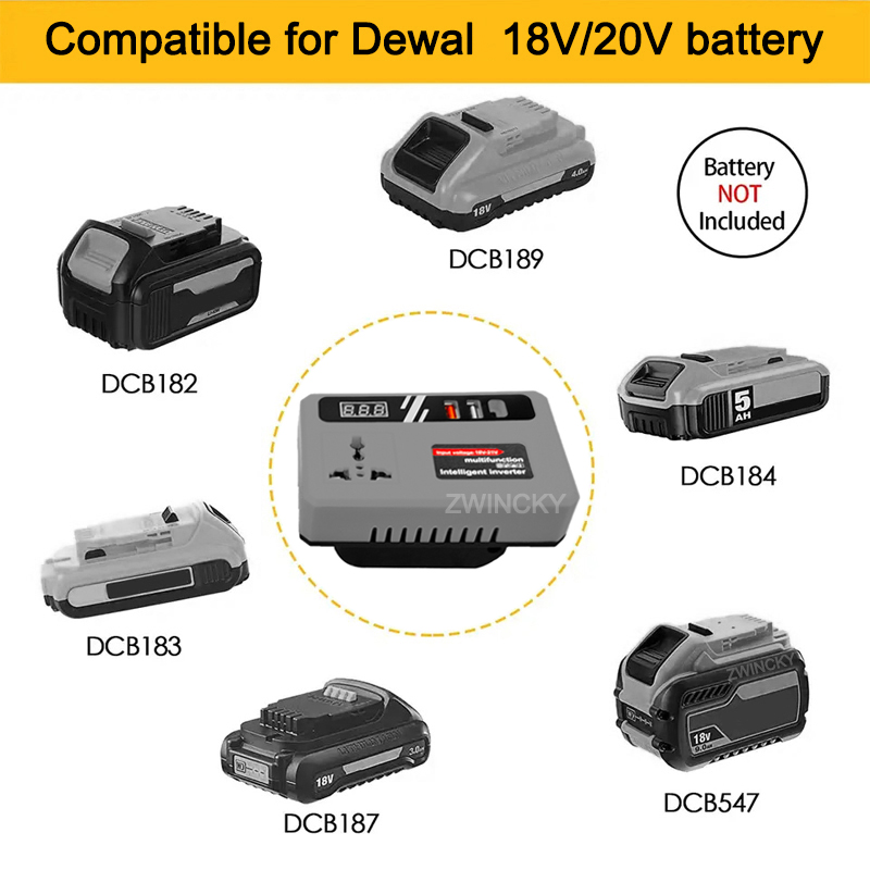 Stromwechselrichter DC 18V zu  – Outdoor Power Usa Bewertung und Preis