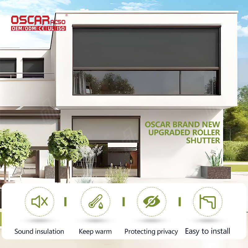Moderner, elektrischer, batter – Outdoor Power Roller Shades Bewertung und Preis