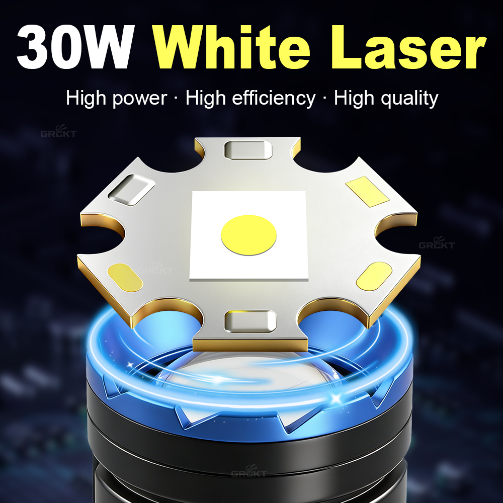 Weiße Laser-Camping-Taschenlam – Outdoor Power Supply Bewertung und Preis