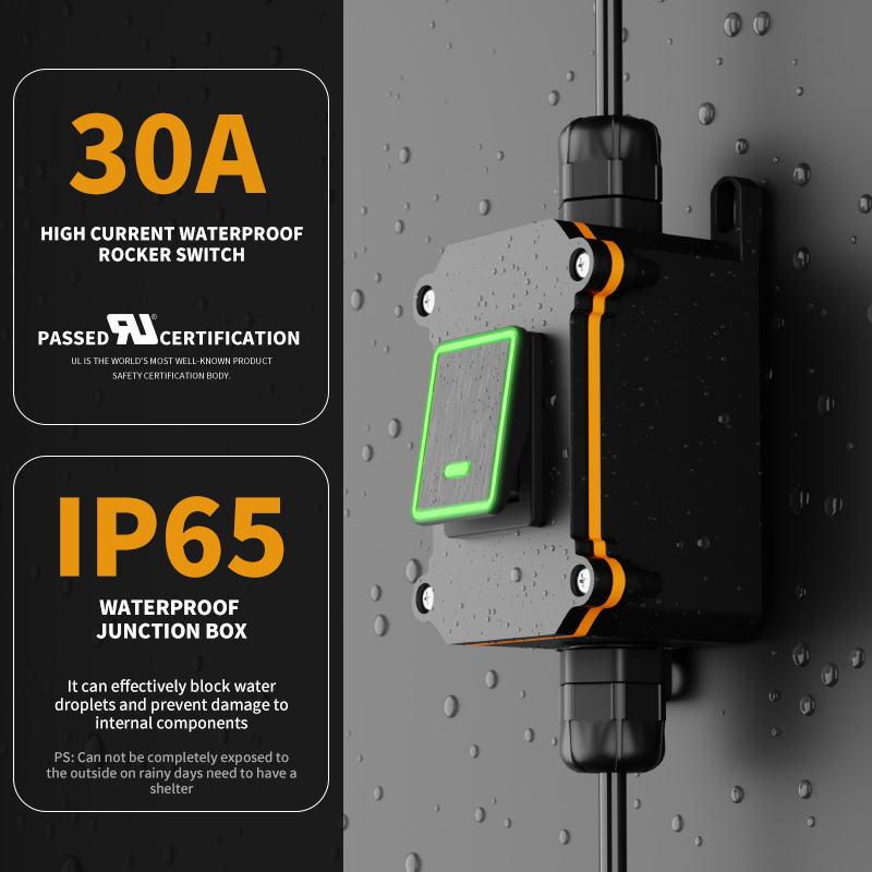 Wasserdichte Anschlussdose mit – Outdoor Power Bar Bewertung und Preis