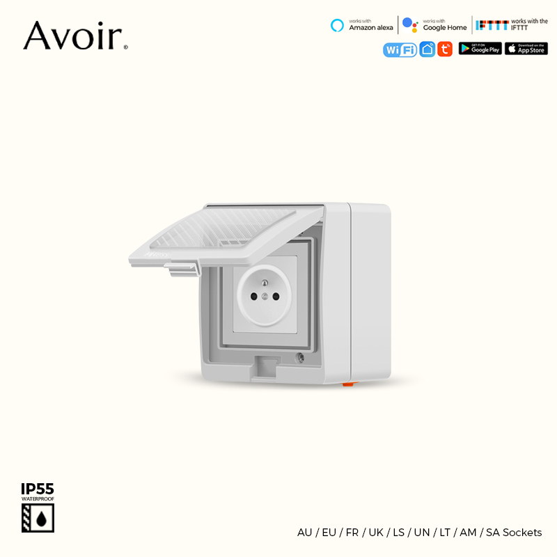 Avoir Tuya Smart Wasserdichte  – Outdoor Power Outlet With Remote Control Bewertung und Preis