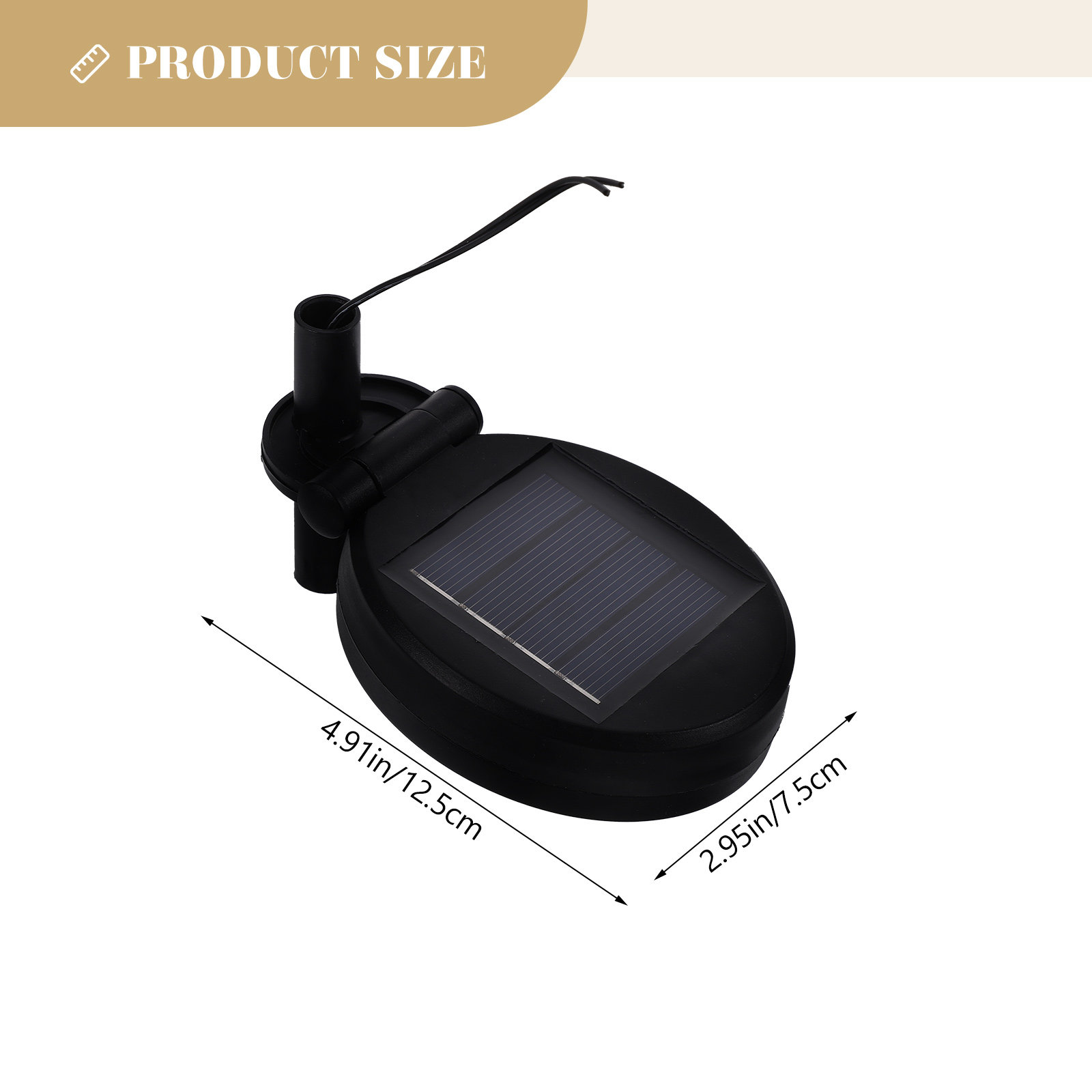 2 Stück Mini-Solarpanel-Lichte – Outdoor Power Board Bewertung und Preis
