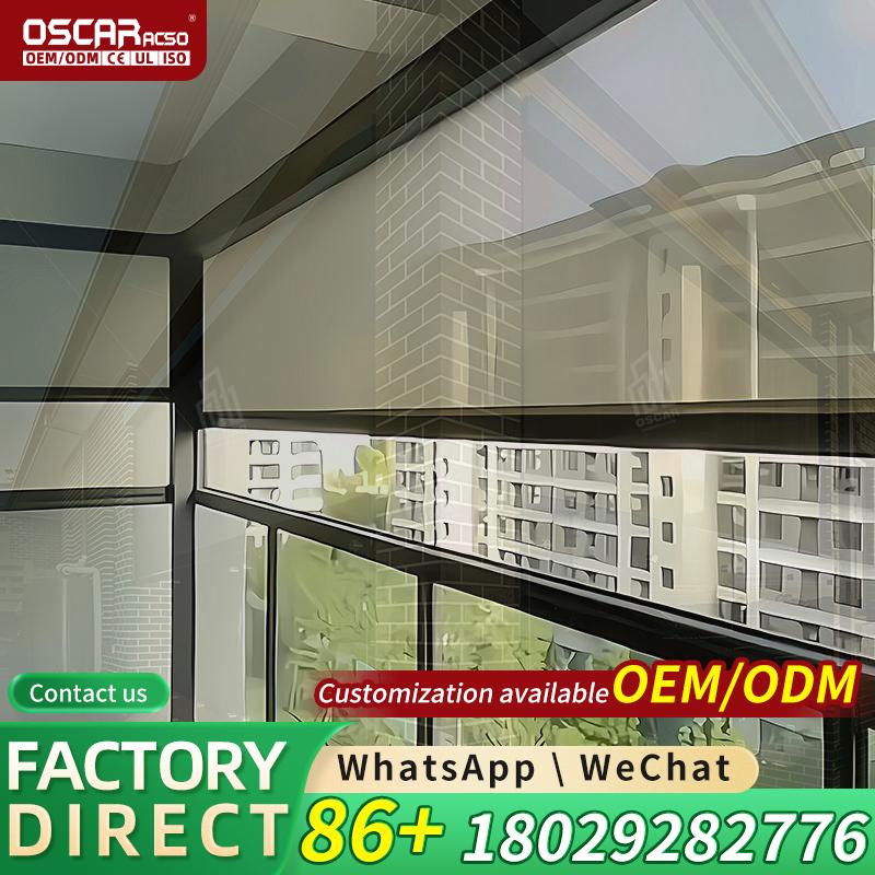 Outdoor-Veranda-Einhausungsset – Outdoor Power Roller Shades Bewertung und Preis